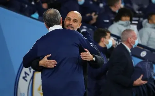 Pep Guardiola lamentó la salida de Marcelo Bielsa del Leeds. Foto: Getty Images