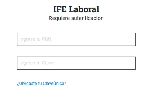 IFE LABORAL: Consulta con tu RUT