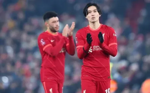 Takumi Minamino fue la estrella de Liverpool contra Norwich en la FA Cup.