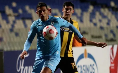 Isaac Díaz defendió la camiseta de Deportes Iquique en la temporada 2021 y ahora llevará sus goles a Copiapó. (Foto: Agencia Uno)