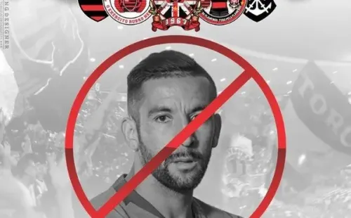 ¡Fora Isla! El mensaje que están compartiendo los hinchas.