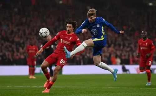 Timo Werner es la carta del Borussia Dortmund para reemplazar a Erling Haaland si es que parte en el próximo mercado de pases. Foto: Getty Images
