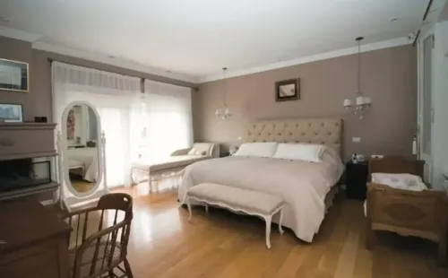 Una de las piezas de la casa. (Zonaprop)