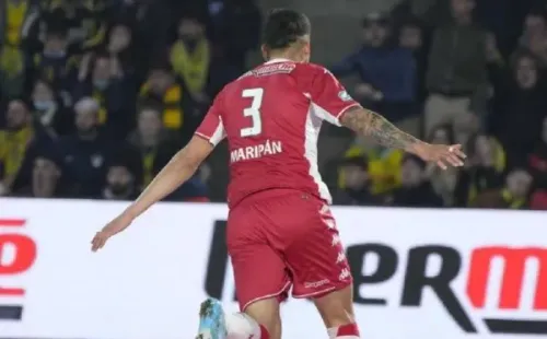 Guillermo Maripán marcó un muy buen gol de cabeza. (Foto: Mónaco)