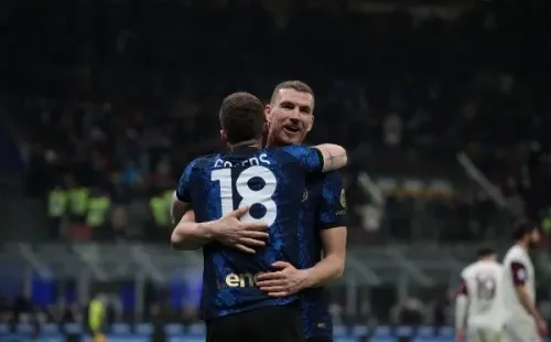 Dzeko se anotó con un doblete para cerrar la goleada. Foto: Inter