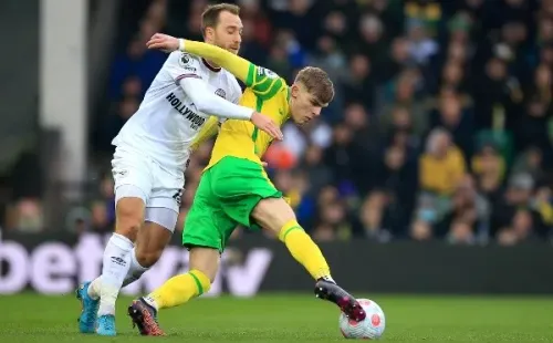 Christian Eriksen iba a ser encarado por su rival. (Foto. Getty Images)