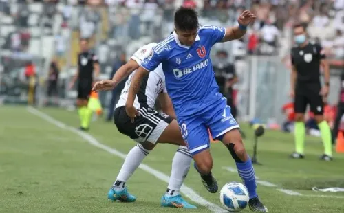 Morales es uno de los jóvenes de la U que no nacían el 2001 (Agencia Uno)