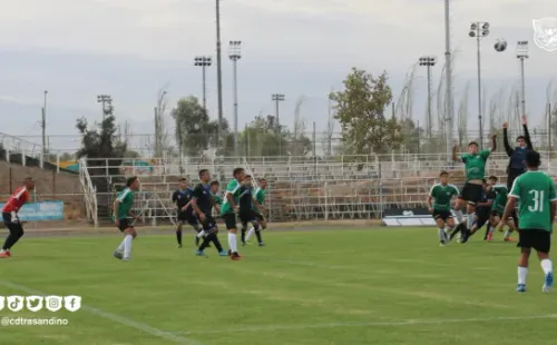El Cóndor jugó su segundo partido de pretemporada y volvió a sumar un empate, esta vez ante un rival de una categoría mayor como Magallanes. (Foto: Trasandino de Los Andes)