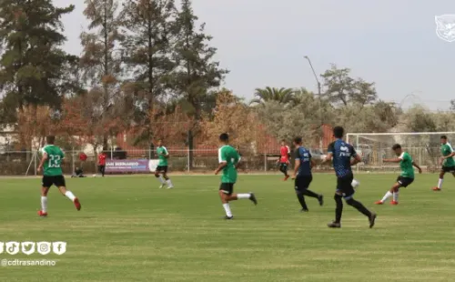Trasandino se sigue preparando para volver a la Segunda División tras haber participado en ella por última vez en la temporada 2016-2017. (Foto: Tasandino de Los Andes)