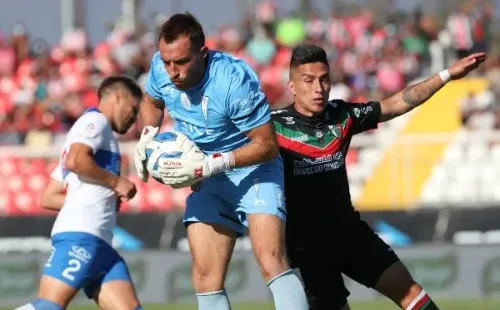 Sebastián Pérez llegó a Universidad Católica el 2 de marzo de 2021 proveniente desde Deportes Iquique. (Foto: Agencia Uno)