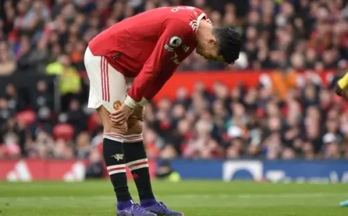 Cristiano Ronaldo vive momentos complicados en el Manchester United. (Foto: Getty Images)