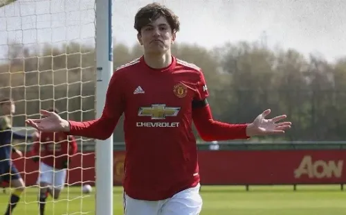 Garnacho es sensación en la sub 19 de los Red Devils.