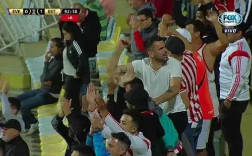 Pepi Sappa… contra Everton en Copa Libertadores.