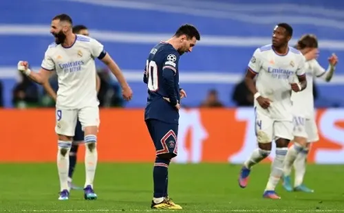 Lionel Messi vivió un nuevo fracaso en el PSG. A la eliminación en la Copa de Francia se suma la de Champions League ante el Real Madrid. Foto: Getty Images