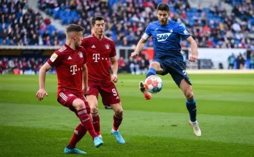 Tablas entre el puntero y otro que pelea arriba en la Bundesliga: 1-1 entre Hoffenheim y Bayern Múnich.