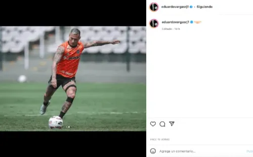 Edu Vargas está feliz en Atlético Mineiro, pero igual dos rivales directos del club están interesados en sus servicios. (Foto: @eduardovargasrj1)