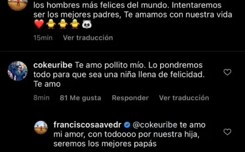 Pancho Saavedra sorprende al presentar a su hija.(2)