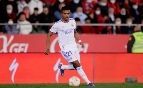 Rodrygo no pudo terminar el partido (Getty)