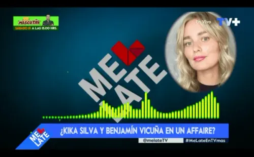 Kika Silva desmiente infidelidad con Benjamín Vicuña.