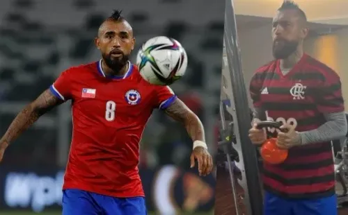Arturo Vidal sueña con llegar al Flamengo, pero en Brasil le dan con todo. Foto: Agencia Uno/Instagram