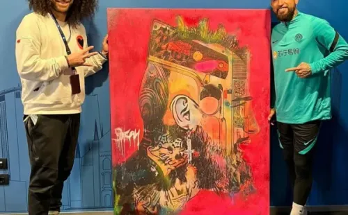 El cuadro que recibió Vidal