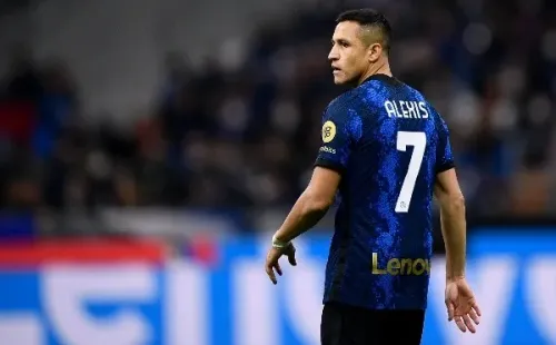 Alexis jugó 15 minutos en el empate de Inter ante Fiorentina.