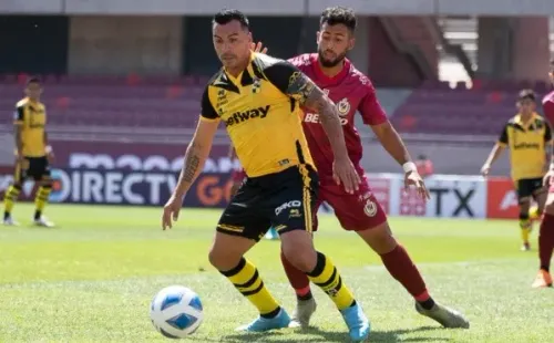 Esteban Paredes marcó un golazo con Coquimbo y se acerca a romper una nueva marca en su carrera, aunque está en suspenso si podrá conseguirlo antes de fin de año. (Foto: Agencia Uno)