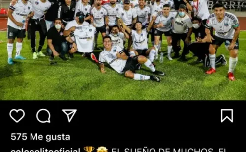 Colo Colito celebró con todo su triunfazo en Copa Chile 2022. (Foto: Agencia Uno)