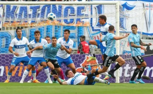 Castro marcó dos goles a la UC y fue elegido como el jugador del partido. (Foto: Agencia Uno)