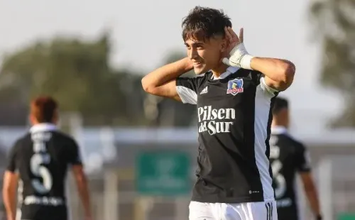 Pablo Solari quiere seguir brillando con la camiseta de Colo Colo. Foto: Agencia Uno
