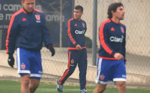 Villarroel en los días que buscaba una oportunidad en Universidad de Chile.