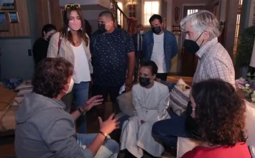 Nueva teleserie de Mega inicia grabaciones. (Foto: Mega)