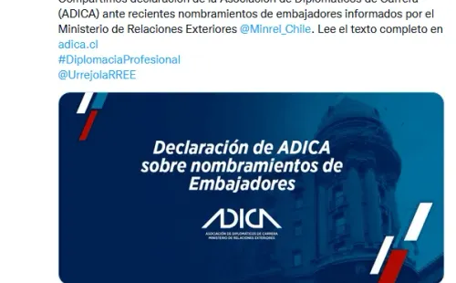 Twitter ADICA: @adicachile