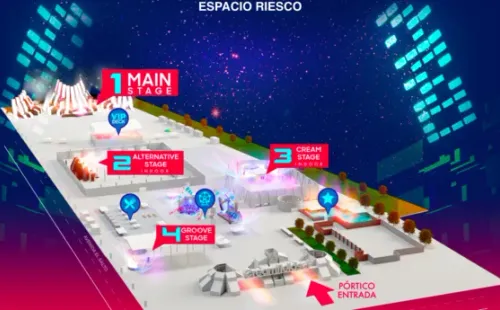 Creamfields anuncia horarios y escenarios para sus artistas.(Foto:Street Machine)