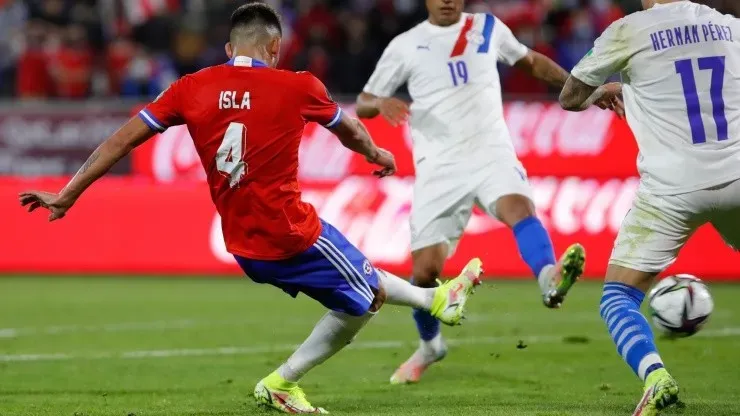Mauricio Isla anotó en la victoria de la selección chilena sobre Paraguay por Eliminatorias Sudamericanas para Qatar 2022