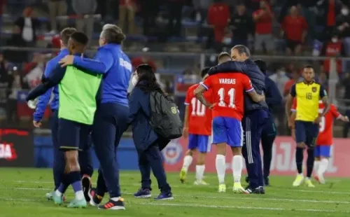 La selección espera vencer a Uruguay el martes 29 en su regreso a San Carlos para seguir con la ilusión de alcanzar el puesto de repechaje. (Foto: Agencia Uno)