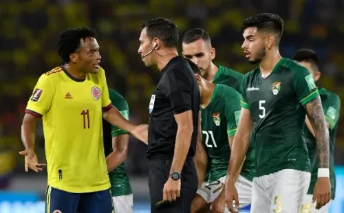 Juan Guillermo Cuadrado estará suspendido ante Venezuela. (Foto: Getty Images)