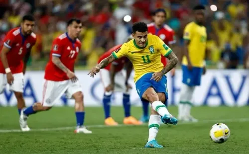 La selección chilena no pudo con Brasil y se juega el todo o nada con Uruguay. Foto: Getty Images