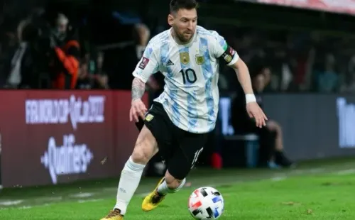 Messi anotó uno de los tres goles con los que la Albiceleste goleó a la Vinotinto en La Bombonera. (Foto: Getty)