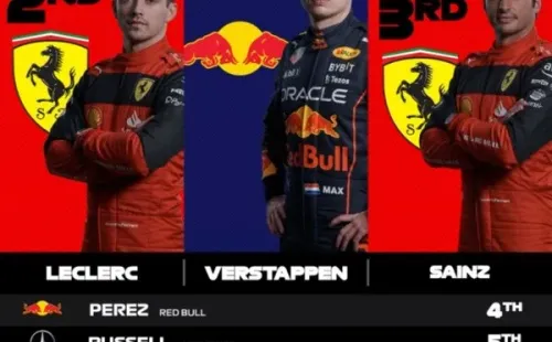 Así quedó la zona de puntos del Gran Premio de Arabia Saudita.