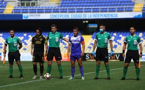 El 30 de enero de 2021 se enfrentaron Fernández Vial y Deportes Concepción por la Segunda División del fútbol chileno. (Foto: Agencia Uno)