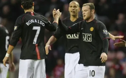 La triple R: Ronaldo, Rooney y Rio Ferdinand, deslumbraron a los hinchas del Manchester United hace ya varios años. (Foto: Getty)