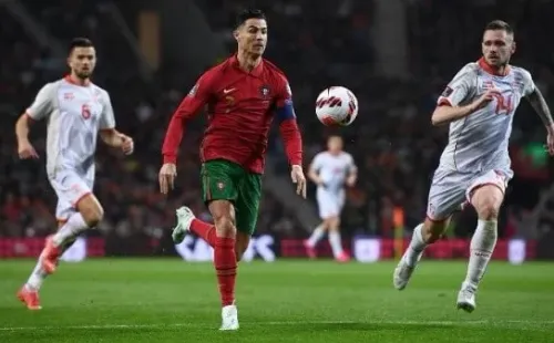 Ronaldo logró el pasaje a Qatar ante Macedonia (Getty)