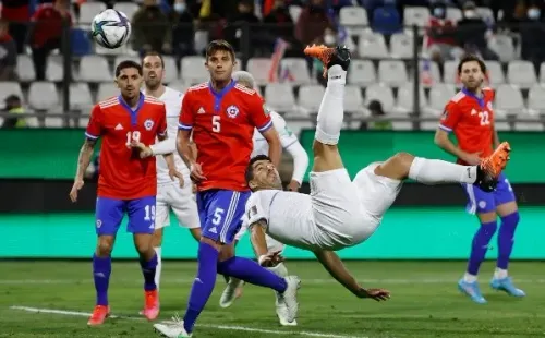 El golazo de chilena de Luis Suárez en el adiós de la Roja camino a Qatar 2022.