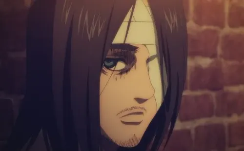 Según el adelanto del capítulo 87, la clave de Shingeki No Kyojin se reduce a este momento, la conversación que tuvo Eren y Zeke en Marley, antes de que todo el infierno actual se desatara.(Foto: MAPPA)