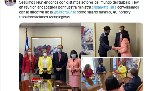 Twitter: Giorgio Boccardo, Subsecretariod del Trabajo