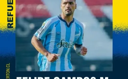 El anuncio de Everton por Felipe Campos.