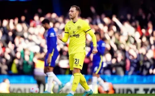 Chelsea sufrió ante el gran momento de Christian Eriksen. (Foto: Getty Images)