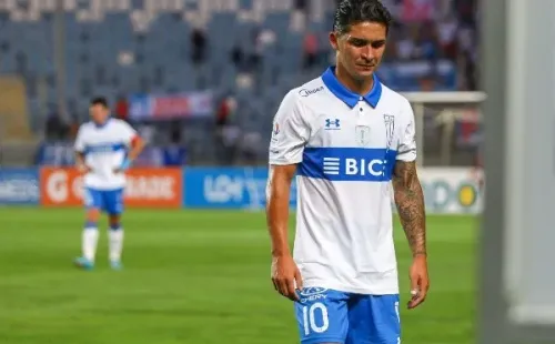 Felipe Gutiérrez se ilusiona con lo que pueda hacer la UC en Copa Libertadores. Foto: Agencia Uno