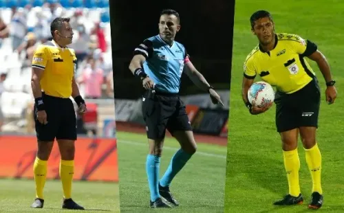Julio Bascuñán, Piero Maza y Nicolás Gamboa fueron solo algunos de los árbitros que perdieron su puesto recientemente. (Foto: Agencia Uno)